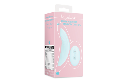 Panty Vibrator mit Fernsteuerung - Arctic Blue