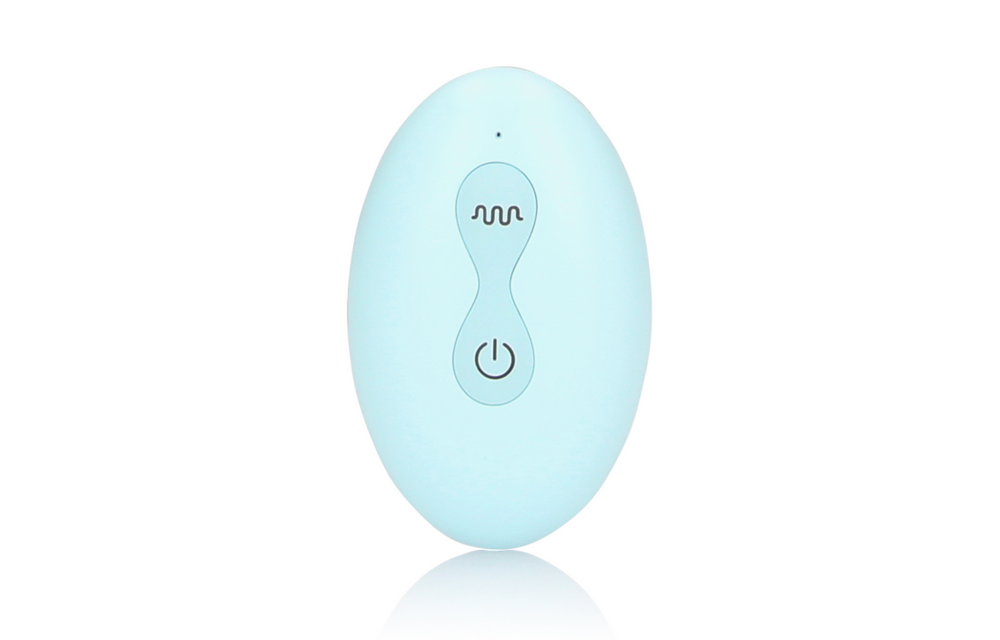 Panty Vibrator with Remote Control - Arctic Blue