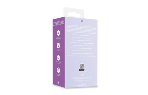 Vibrating Bead Kegel with Remote Control - Lavender