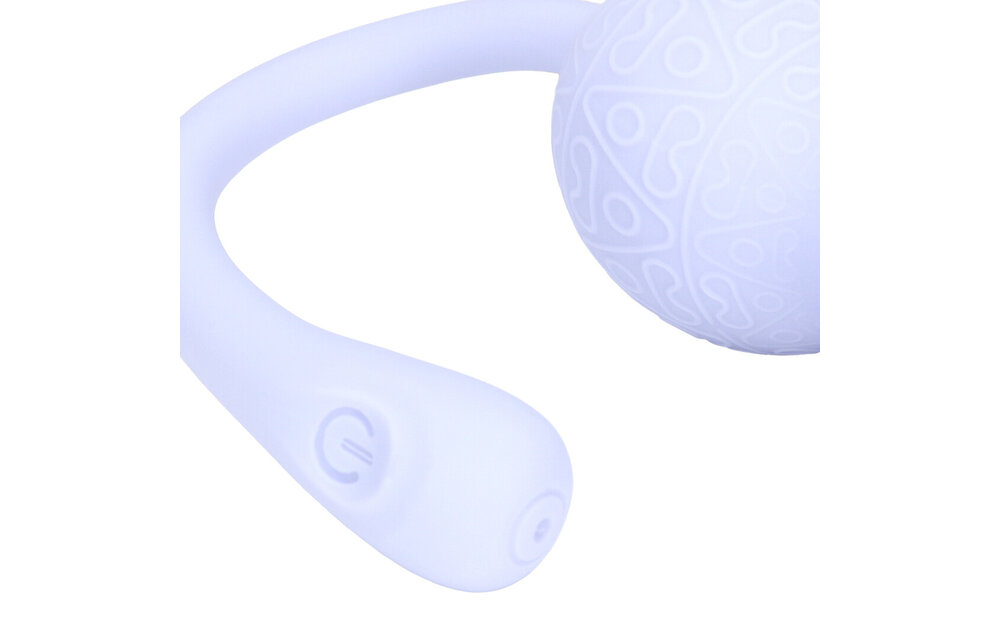 Vibrating Bead Kegel with Remote Control - Lavender