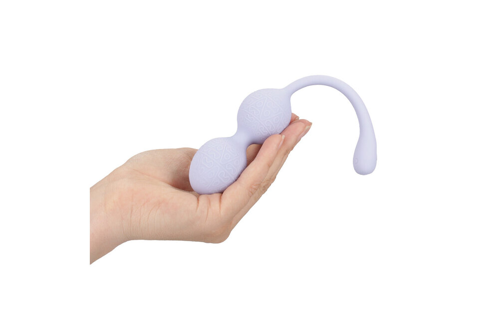 Vibrating Bead Kegel with Remote Control - Lavender