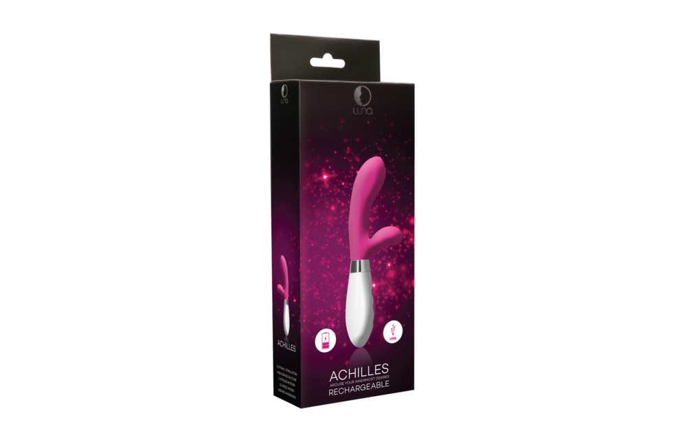 Achilles Rabbit Vibrator Rosa – Leistungsstark & wiederaufladbar