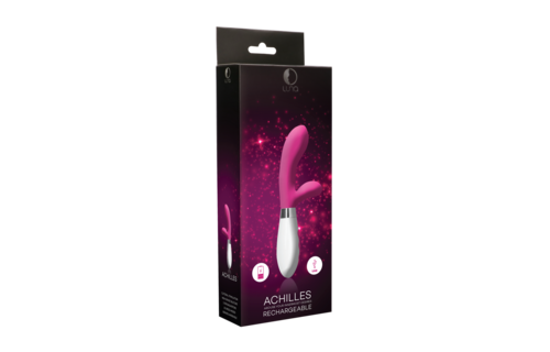 Achilles Rabbit Vibrator Rosa – Leistungsstark & wiederaufladbar