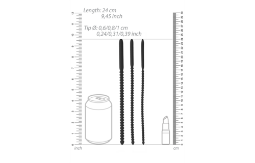 Siliconen Dilator Set – Veilig & Intens Urethraal Genot