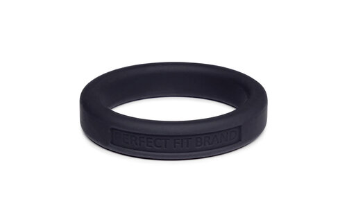 Silikon Hefty Ring Classic Cockring 4,4 cm Schwarz – Komfort