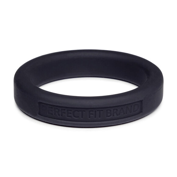 Silikon Hefty Ring Classic Cockring 4,4 cm Schwarz – Komfort