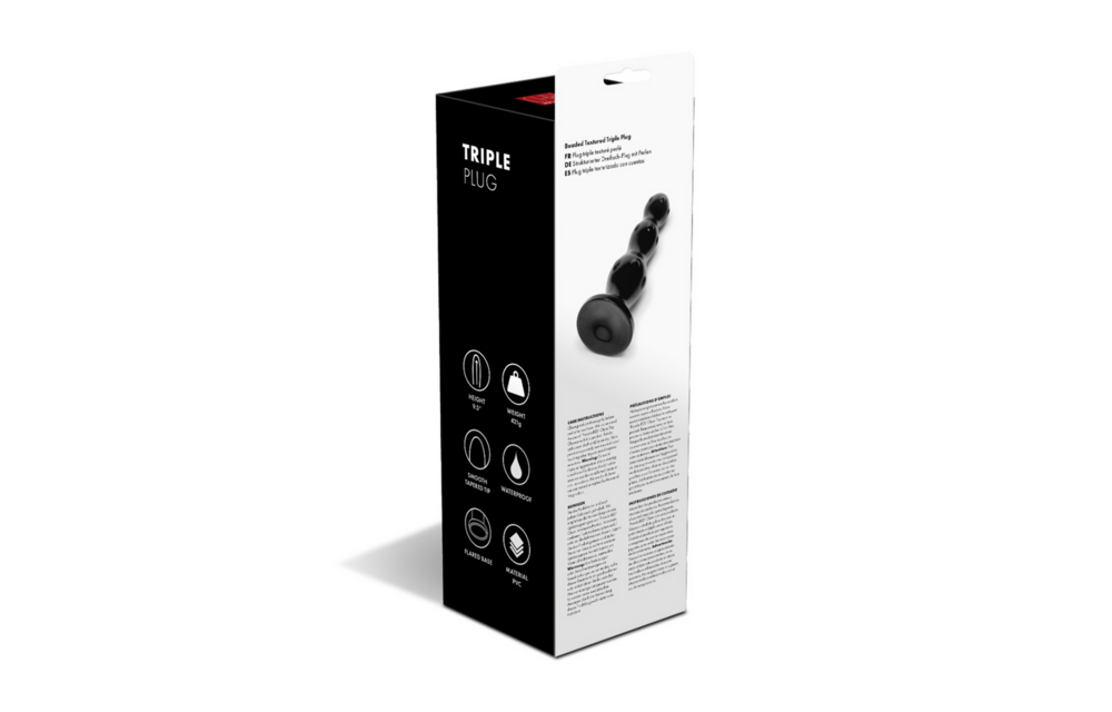 Dreipunktstecker Schwarz 3 cm – Prowler Red Ultimatives Vergnügen