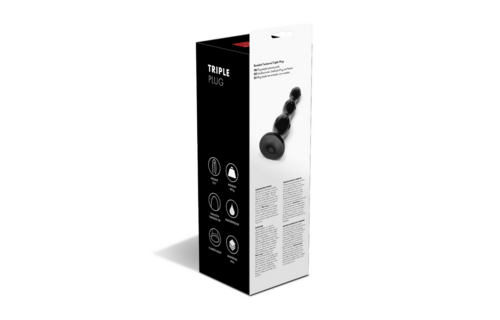 Driepuntsstekker Zwart 3 cm - Prowler Red Ultiem Genot