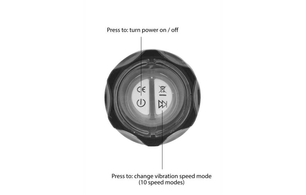 Realistische Multispeed Vibrator – 10 Intensieve Vibraties