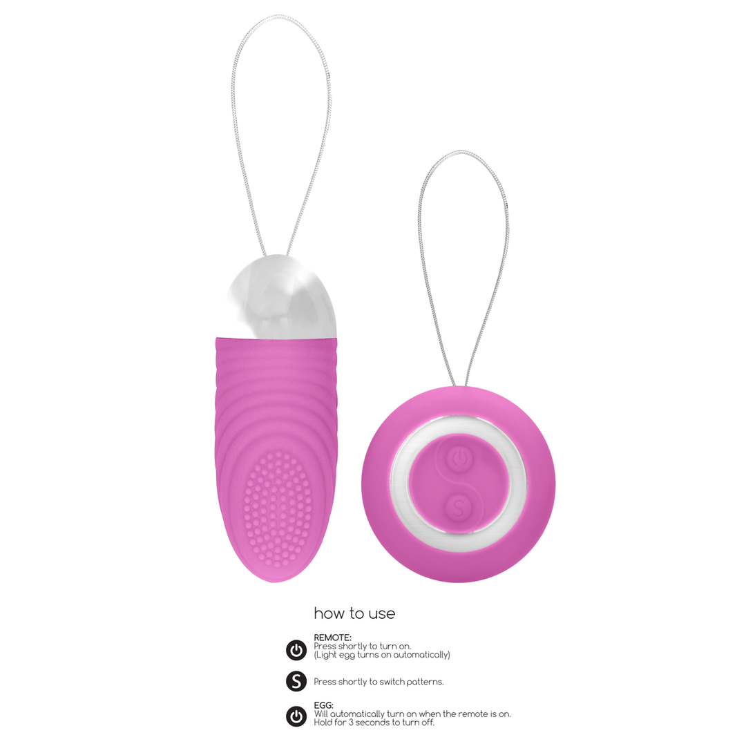 Ethan - Kabelloses Vibrations-Ei mit Fernbedienung