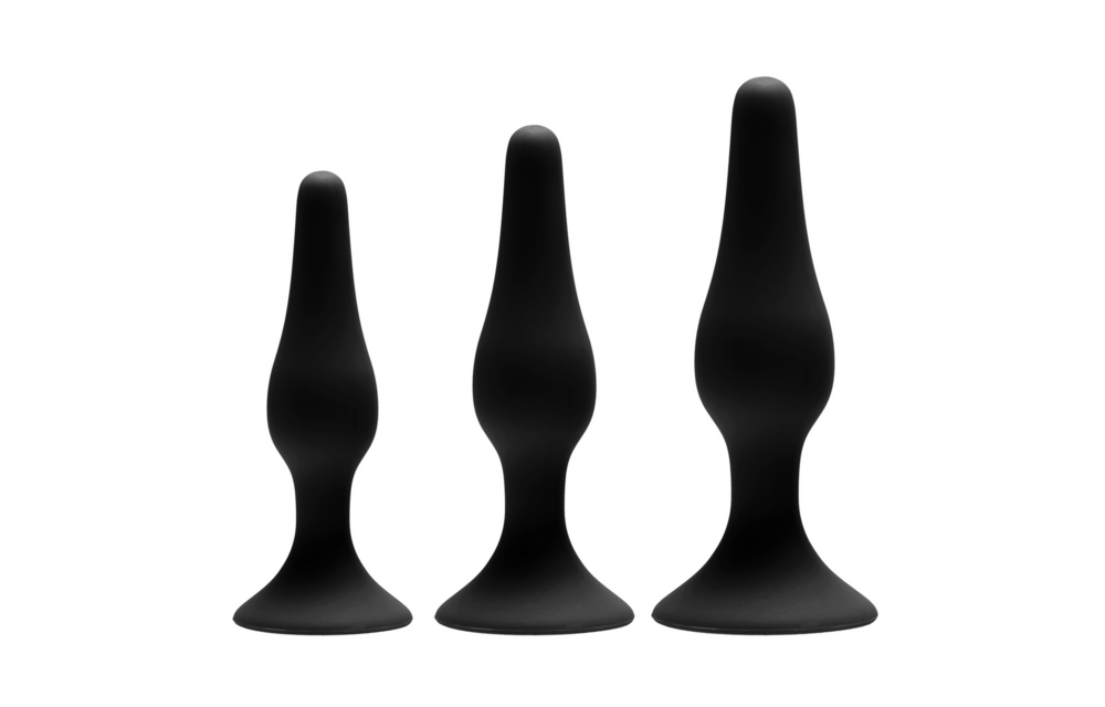 3-Piece Anal Trainer Set 10-15-20 cm | Soft & Comfortable