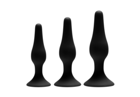 3-Piece Anal Trainer Set 10-15-20 cm | Soft & Comfortable