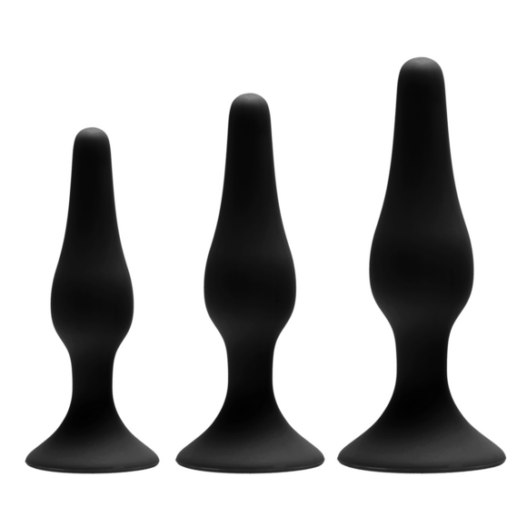 3-Delige Anale Trainerset 10-15-20 cm | Zacht & Comfortabel