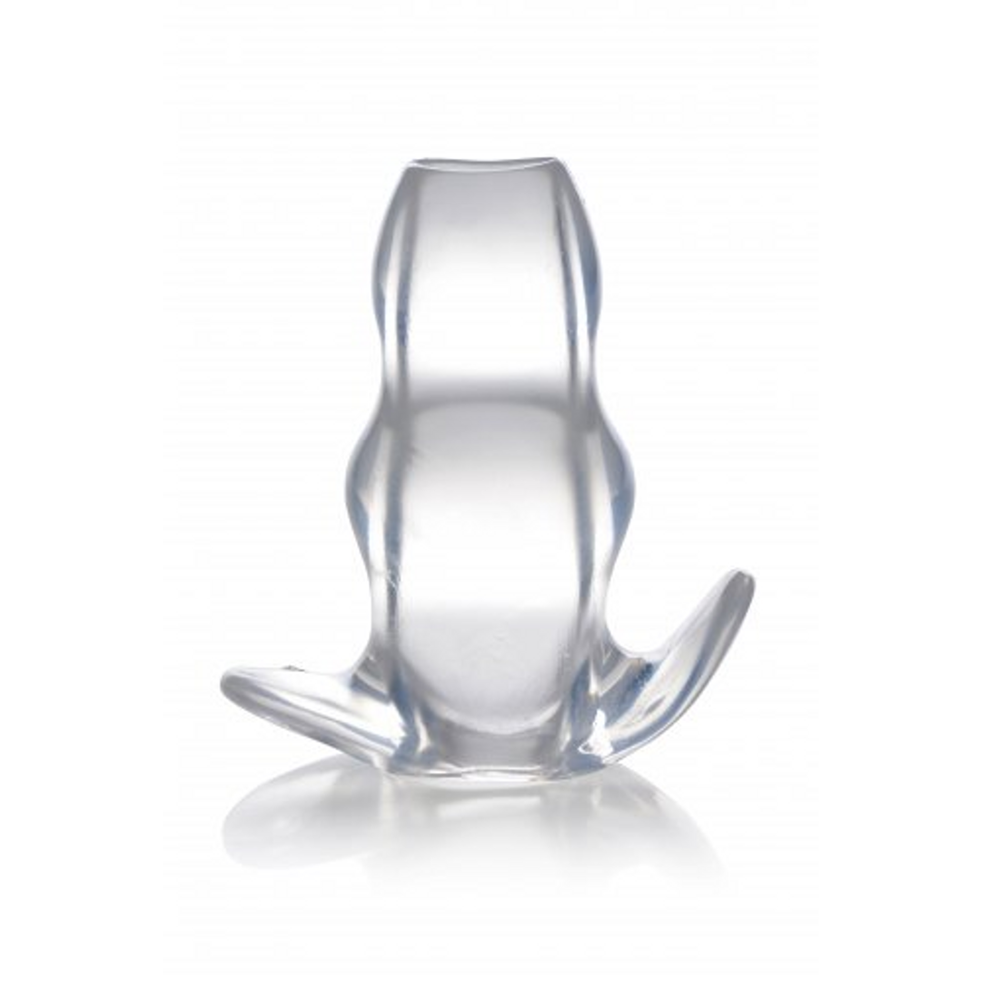 Durchsichtiger hohler Analplug groß 13,2 cm – Sicher & einzigartig