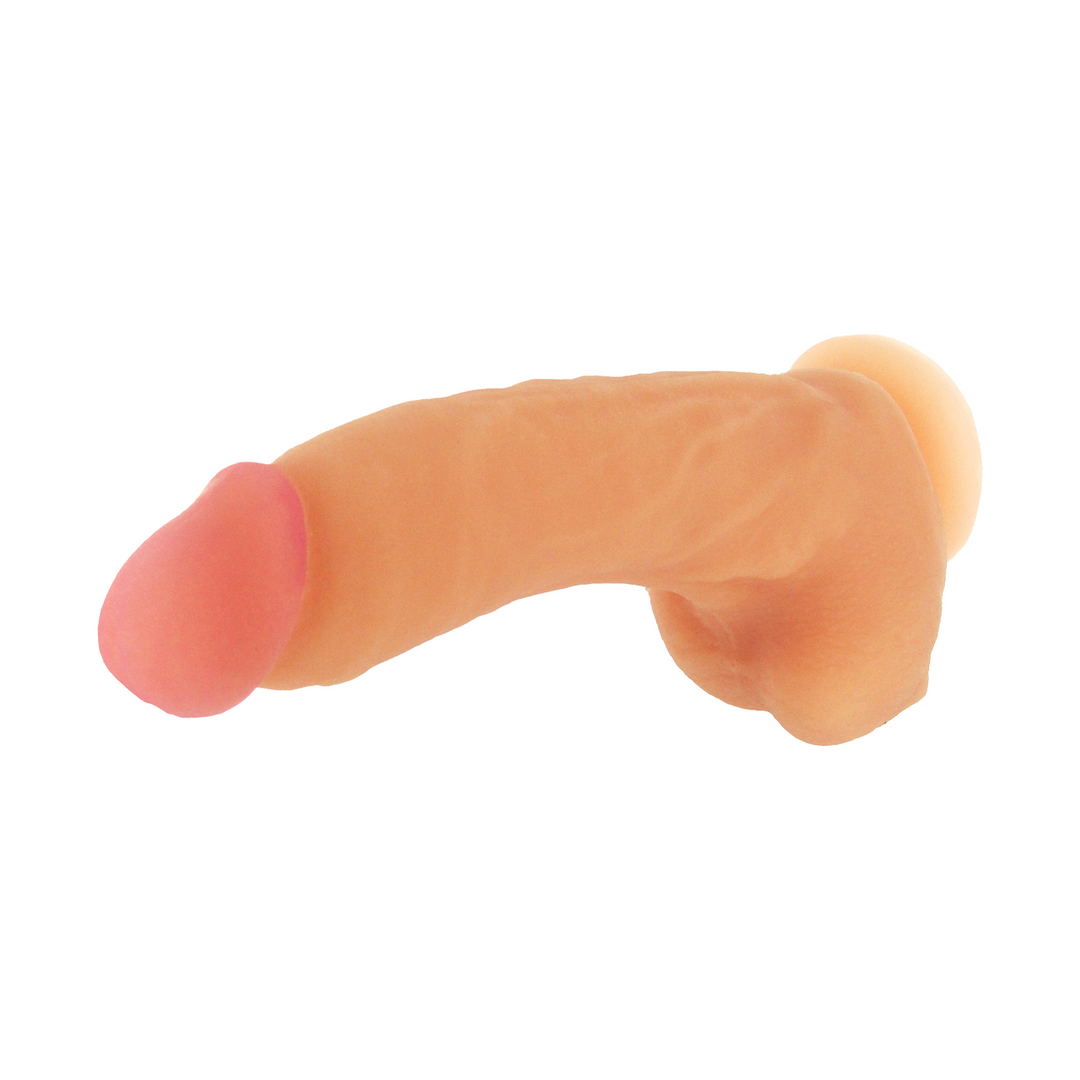Girthy George Dildo 22.5 cm - Realistic & Flesh-Coloured