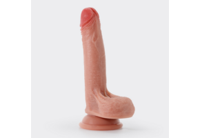 Inviktus Flüssigsilikon-Dildo 19 cm – hautfarben