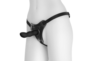 Snapper Strap-On-Harness 11,5 cm Schwarz – Intensiv & bequem