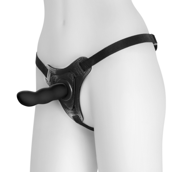 Snapper - Strap-on Harness with Dildo - Black