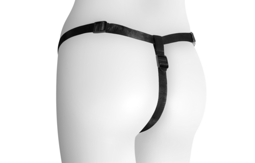 Snapper - Strap-on Harnas met Dildo - Zwart