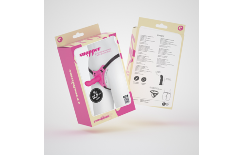 Snapper Strap-on Harnas Roze 11,5 cm – Intens Pegging Plezier