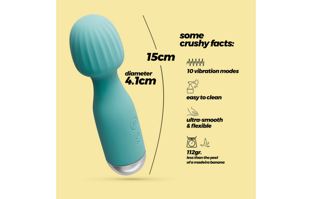 Wanderlust - Mini Wand Massager - Muntgroen