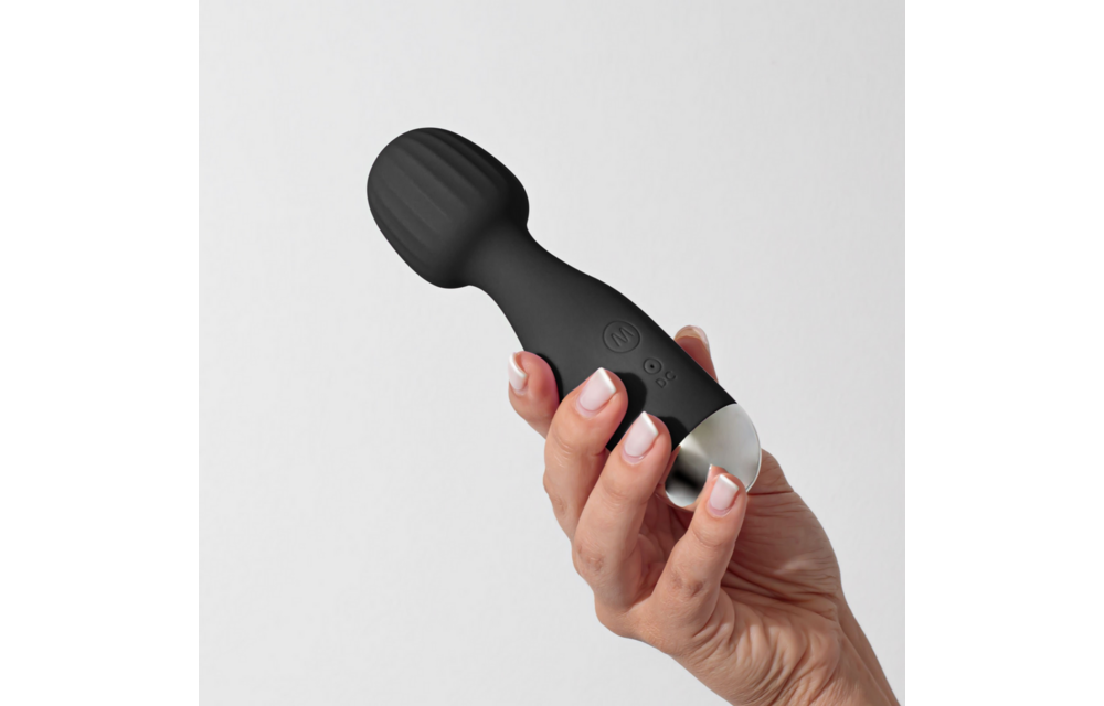 Wanderlust Mini-Stabmassagegerät Schwarz – Leistungsstark & wasserdicht