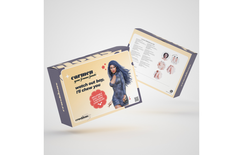 Carmen The Femme Fatale - Opblaasbare Pop