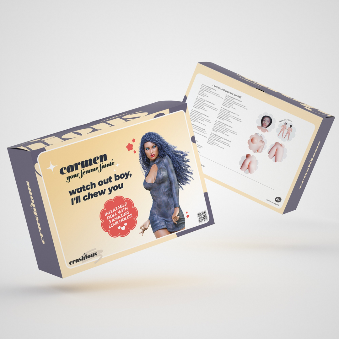 Carmen The Femme Fatale - Opblaasbare Pop