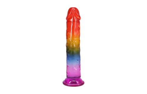 Classic Dong 8,5 cm Regenbogen – 21,3 cm Weich & flexibel