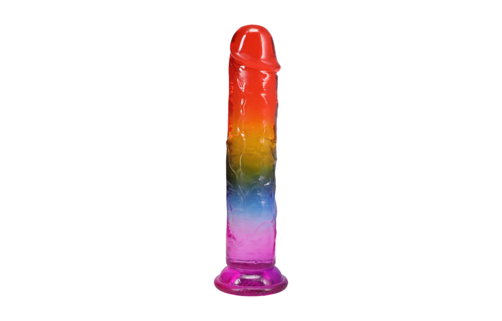 Classic Dong 8,5 cm Regenboog - 21,3 cm Zacht & Flexibel