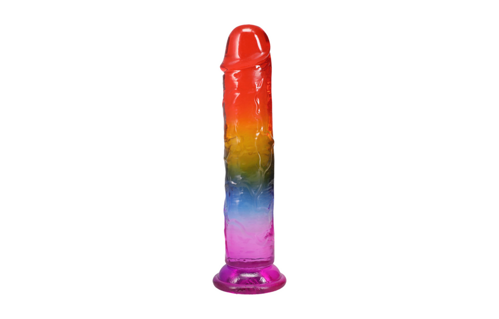 Classic Dong 8,5 cm Regenboog - 21,3 cm Zacht & Flexibel