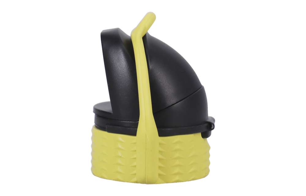 EZ Top Set of 3 – Leak-proof caps black/yellow/grey