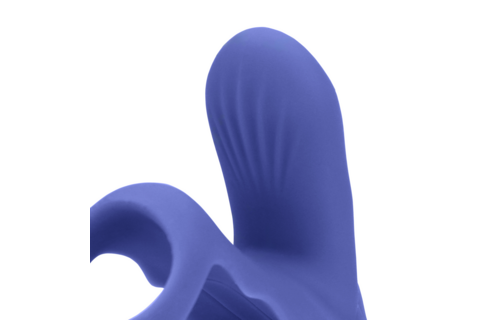 Vibrierender Cockring Tamiya Blau | Klitorisstimulator Loveline