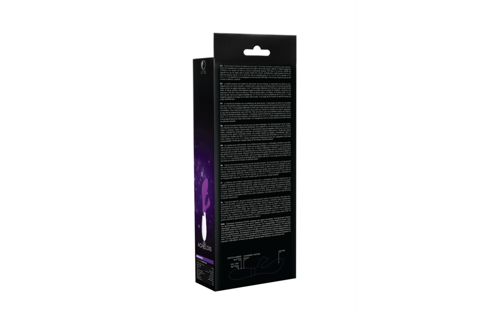 Achelois Paars - Oplaadbare Clitorisstimulator & Vibrator