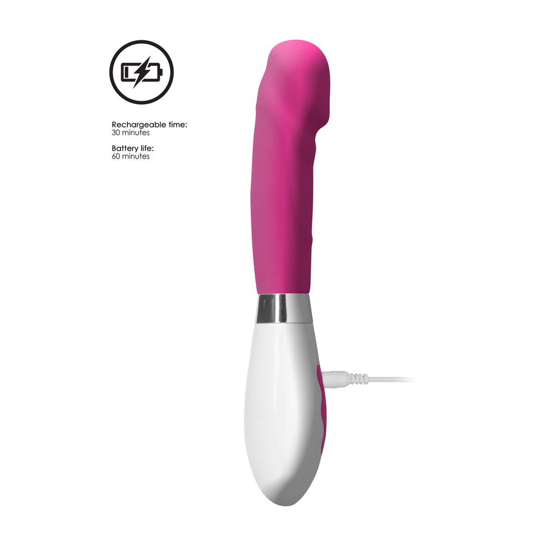 Asopus Rechargeable Pink Vibrator - Stylish & Powerful