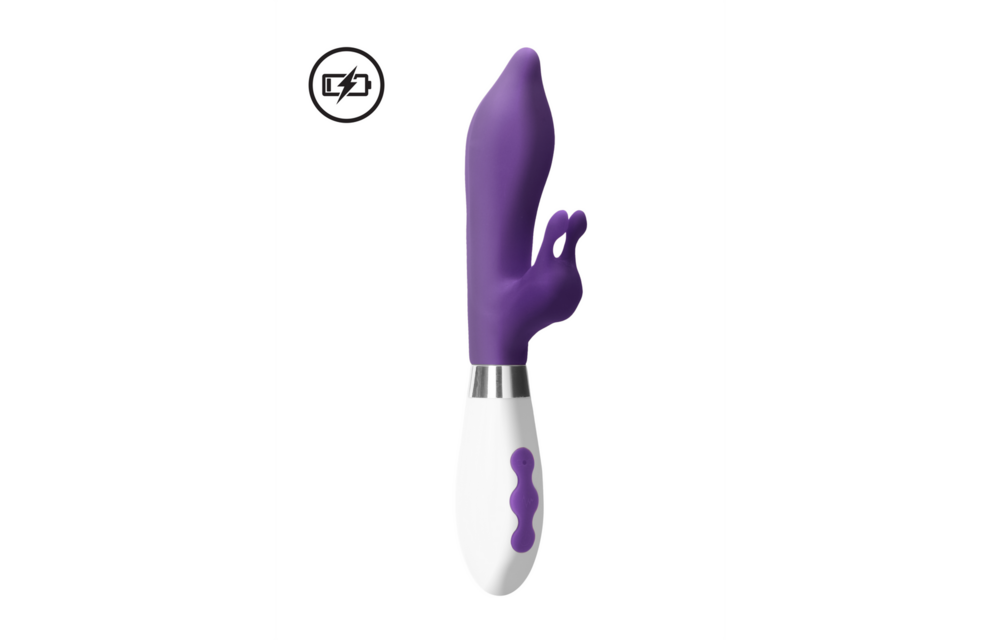 Adonis Rabbit Vibrator Purple - Rechargeable & Powerful Pleasure