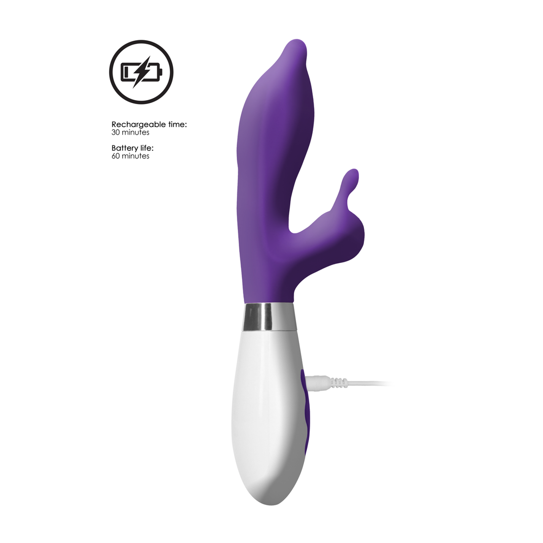 Adonis Rabbit Vibrator Lila – Wiederaufladbar & Kraftvolles Vergnügen