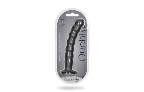 Silikon-G-Punkt-Dildo 6,2 cm – weich & stilvoll Gunmetal