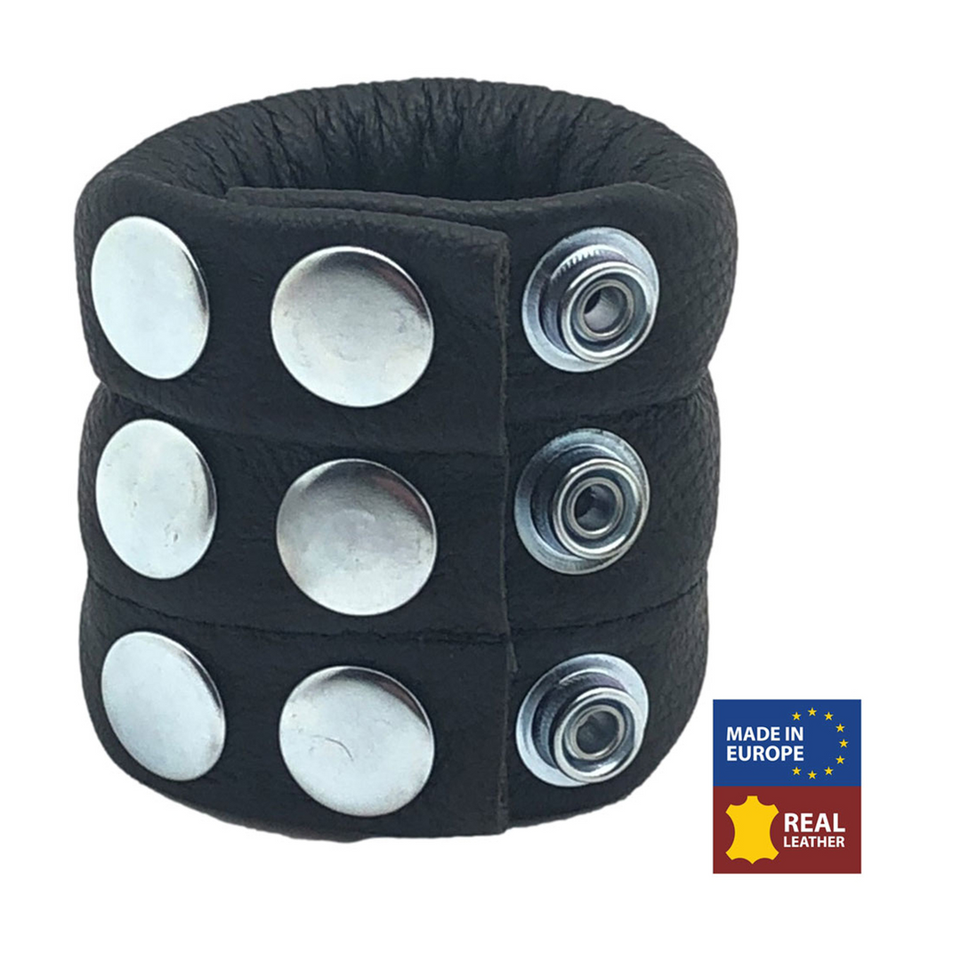 Verstellbarer Leder-Ballstretcher 190 g schwarz – Komfort & Stil