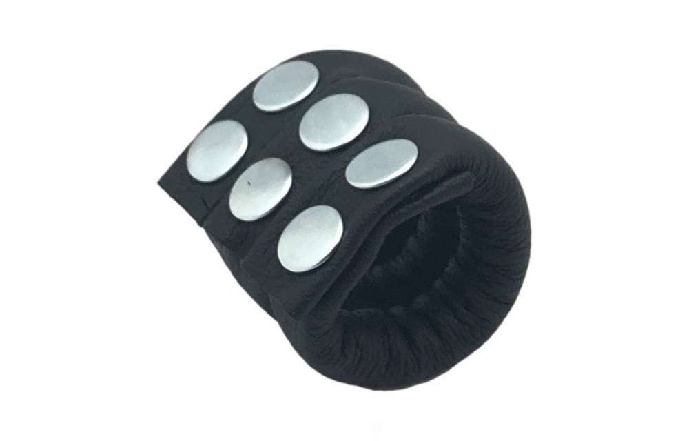 Verstelbare Leren Ballstretcher 190g Zwart – Comfort & Stijl