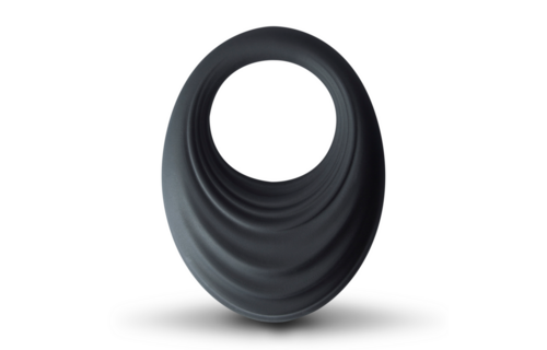 Spire Vibrating Cock Ring Black - Ultimate Pleasure & Comfort