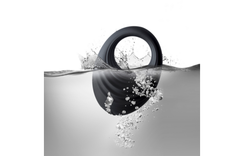 Spire Vibrating Cock Ring Black - Ultimate Pleasure & Comfort