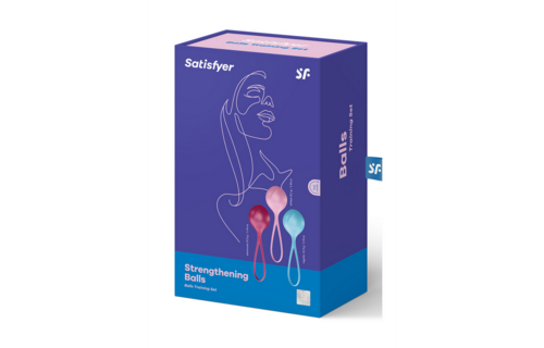 Kegelbälle zur Stärkung, 3 Stück – Satisfyer Beckenbodentraining