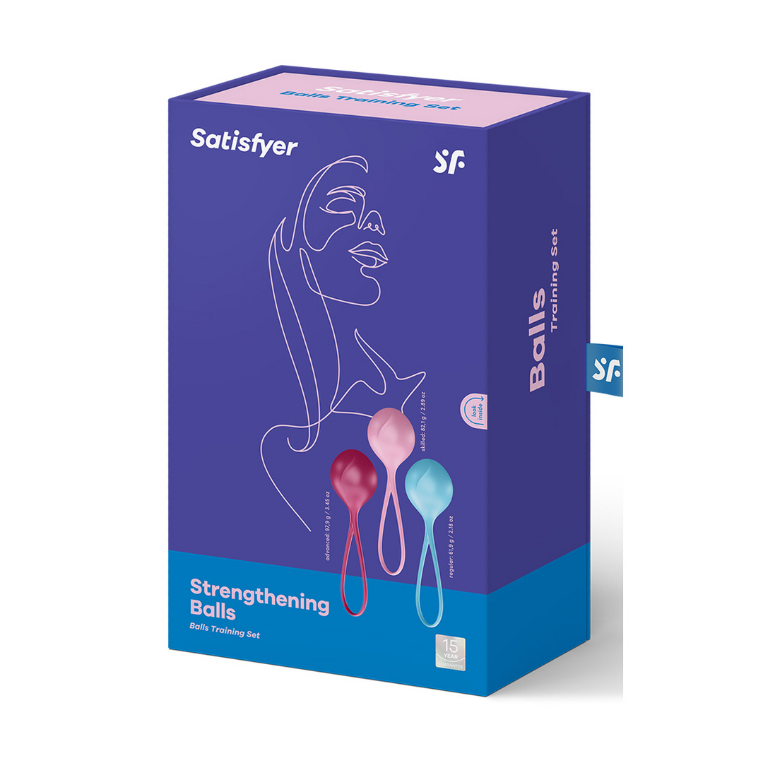 Strengthening Kegel Balls 3 Pieces – Satisfyer Pelvic Floor Training