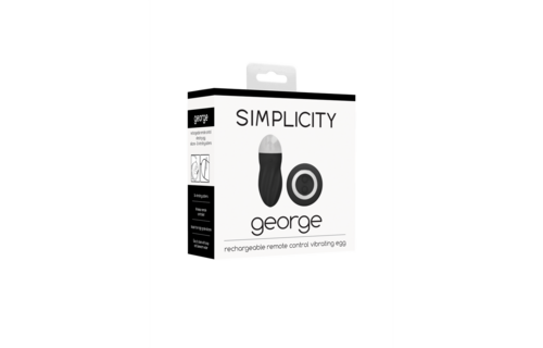 George draadloos vibratie-ei | Intens genot & controle