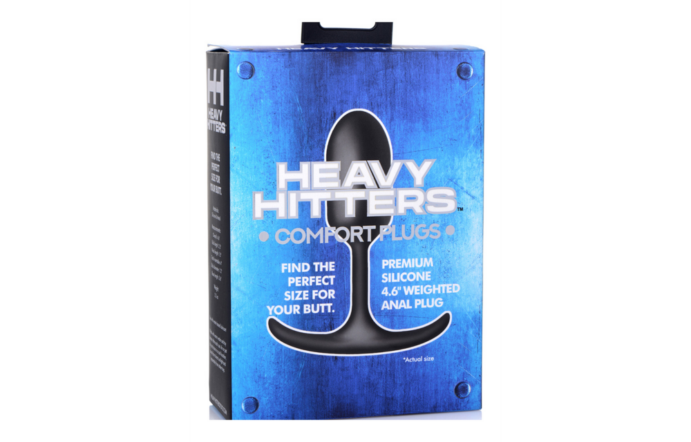 Premium Silicone Weighted Anal Plug Small 11.6 cm - XR Brands