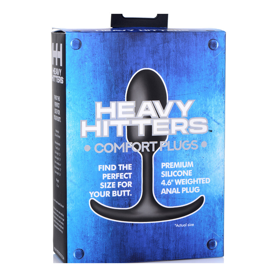 Premium Siliconen Gewogen Anale Plug Klein 11,6 cm - XR Brands