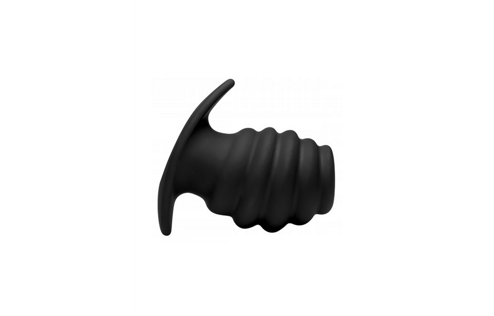 Hive Ass Tunnel 9,7 cm - Siliconen Geribbelde Anale Plug Groot