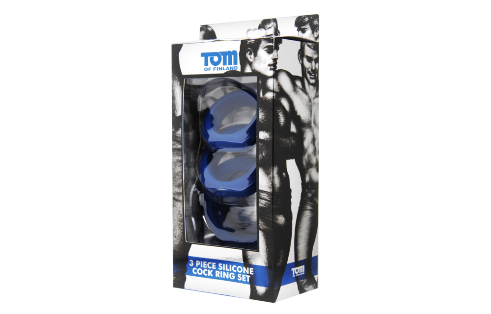 3-Piece Silicone Cockring Set