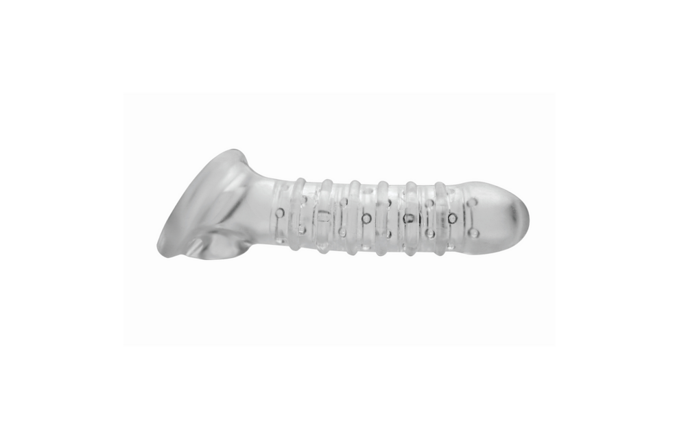 Getextureerde Penis Sleeve voor Meer Lengte & Intens Genot